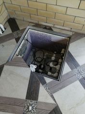 Напольный люк Премиум 50 мм 2 створки Напольный люк Премиум 50 мм 2 створки