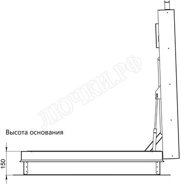 Люк для выхода на кровлю Оптимус 1200*800 Люк для выхода на кровлю Оптимус 1200*800