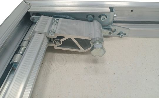 Люк под плитку Нажимной Мега Алюм 2.0, 1 створка 600*2400 Люк под плитку Нажимной Мега Алюм 2.0, 1 створка 600*2400