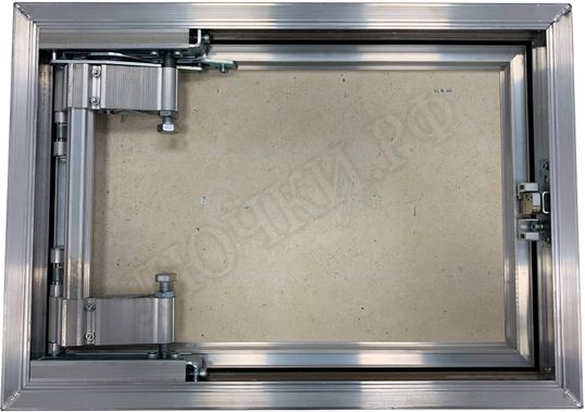 Люк под плитку Нажимной Мега Алюм 2.0, 1 створка 600*2400 Люк под плитку Нажимной Мега Алюм 2.0, 1 створка 600*2400