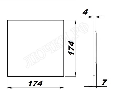 Вытяжной вентилятор airRoxy TS, атласное серебро, 01-177 Вытяжной вентилятор airRoxy TS, атласное серебро, 01-177