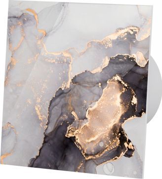 Вытяжной вентилятор airRoxy dRim, 125 DTS, глянцевое стекло, розово-золотой мрамор, 01-188 Вытяжной вентилятор airRoxy dRim, 125 DTS, глянцевое стекло, розово-золотой мрамор, 01-188