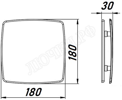 Вытяжной вентилятор Awenta System+, Turbo, 125, KWT125CTR, PNB125, Белый, пластик Вытяжной вентилятор Awenta System+, Turbo, 125, KWT125CTR, PNB125, Белый, пластик