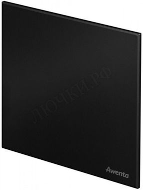 Вытяжной вентилятор Awenta System+, Turbo, 100 KWT100CTR, Trax, PTCB100M, Чёрный матовый, пластик Вытяжной вентилятор Awenta System+, Turbo, 100 KWT100CTR, Trax, PTCB100M, Чёрный матовый, пластик