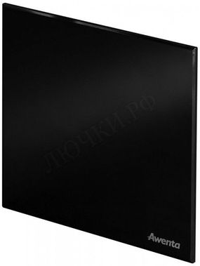 Вытяжной вентилятор Awenta System+, Turbo, 100 KWT100CTR, Trax, PTCB100P, Чёрный глянцевый, пластик Вытяжной вентилятор Awenta System+, Turbo, 100 KWT100CTR, Trax, PTCB100P, Чёрный глянцевый, пластик